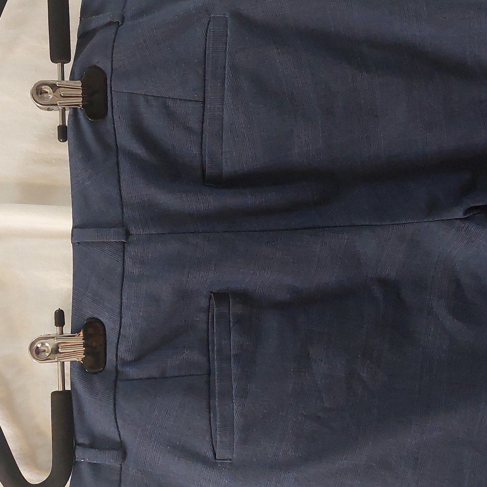 Banana Republic Ryan Trouser, blue window pane. Size 4 - Picture 7 of 7